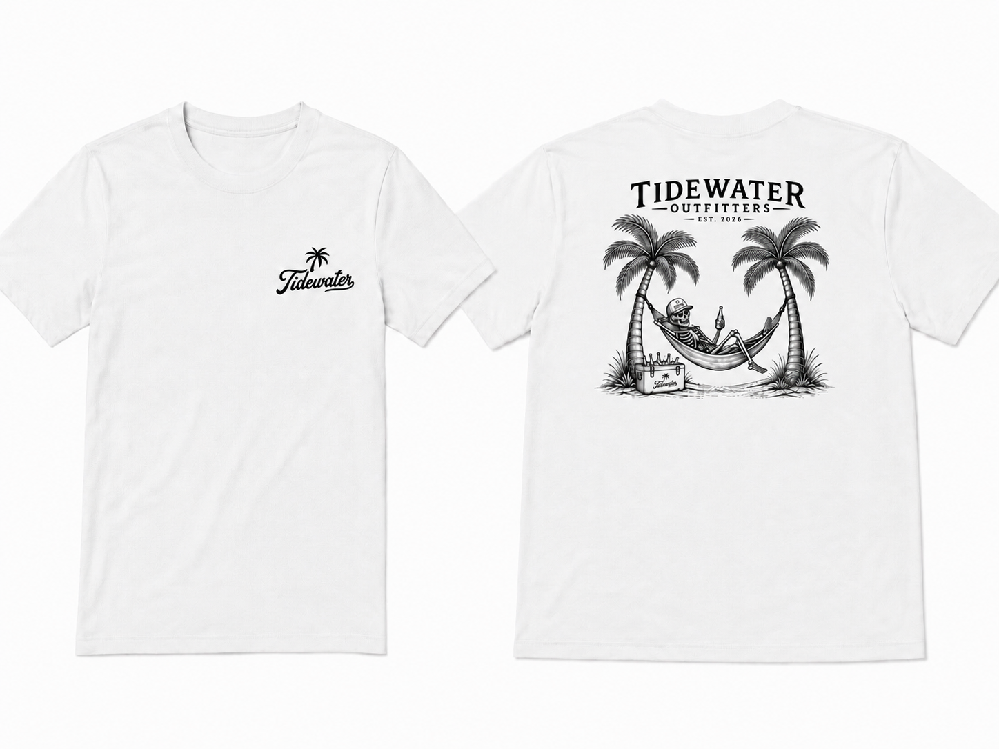beach skelly T-shirt